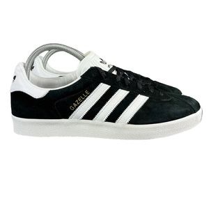 Adidas Gazelle 85 Semi Court Black White Suede Shoes FZ5594 Mens Sizes 7.5 - 13